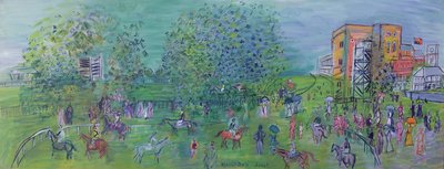 Ascot, um 1930 von Raoul Dufy