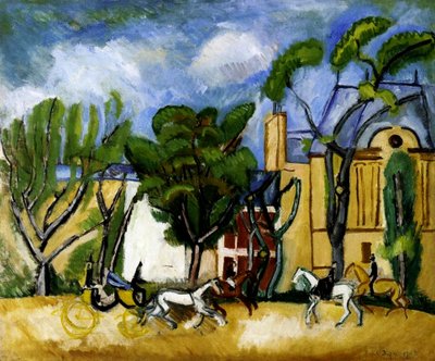 Bois de Boulogne von Raoul Dufy