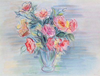Blumenstrauß in einer Vase von Raoul Dufy