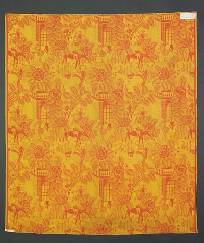 Stoff mit Jugendstil-Design von Raoul Dufy