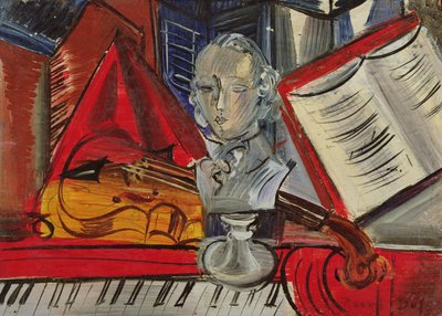 Hommage an Mozart von Raoul Dufy