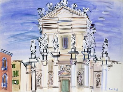 Jesuitenkirche, Venedig von Raoul Dufy