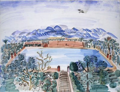 La Menara, Marrakesch von Raoul Dufy