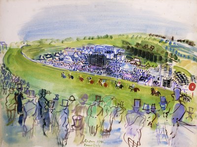 Derby-Tag (Epsom, Royal Enclosure) von Raoul Dufy