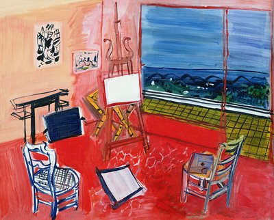 Atelier in Vence von Raoul Dufy