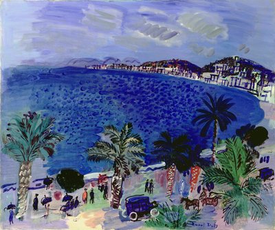 Die Engelsbucht, Nizza von Raoul Dufy