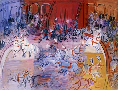 Das große Zelt, um 1935 von Raoul Dufy