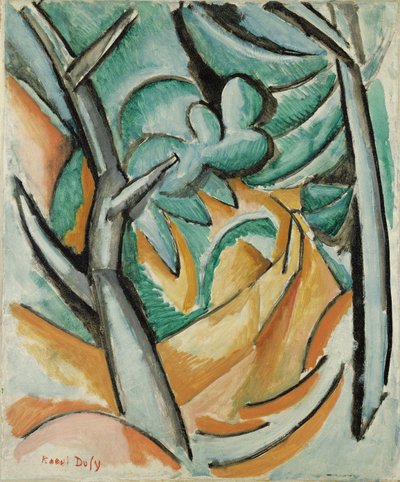 Die grünen Bäume von Raoul Dufy