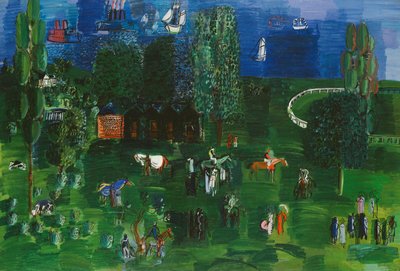 Die Pferdekoppel von Raoul Dufy