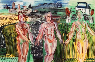 Die Gewässer der Seine von Raoul Dufy