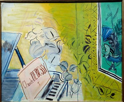 Hommage an Claude Debussy von Raoul Dufy