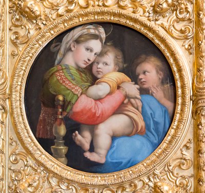 Madonna des Stuhls von Raphael (1483 1520)