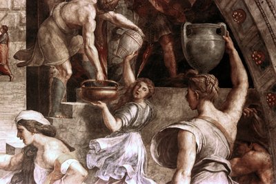 Das Feuer im Borgo von Raphael