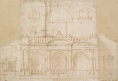 Architektonisches Design Villa Madama von Raphael