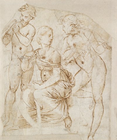 Gruppe von Musikern, frühes 16. Jahrhundert von Raphael
