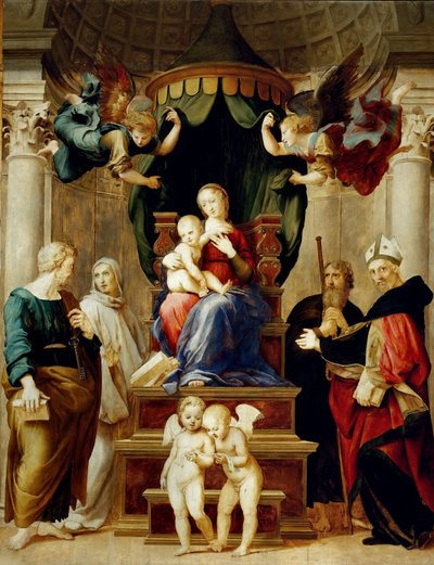 Madonna del Baldacchino, ca. 1506-1508 von Raphael