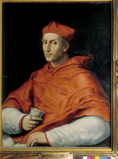 Porträt des Kardinals Bernardo Dovizi da Bibbiena von Raphael