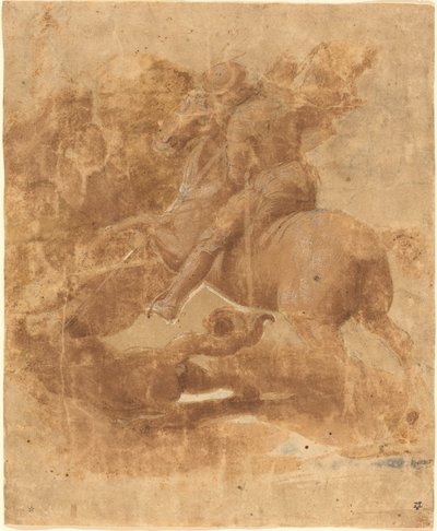 Heiliger Georg und der Drache von Raphael