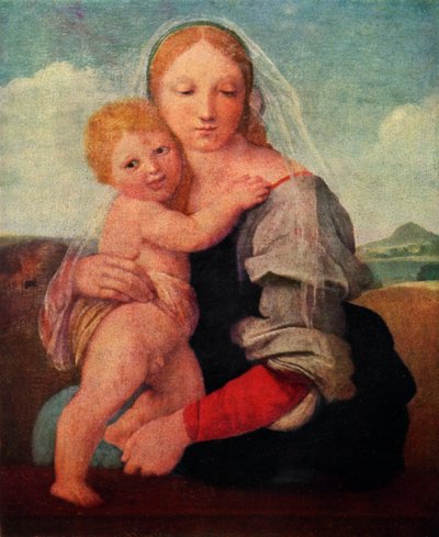 Die Mackintosh Madonna, um 1510-1512, 1929 von Raffaello Sanzio Raphael