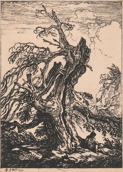Studie eines Baumes von Raphael Lamar West