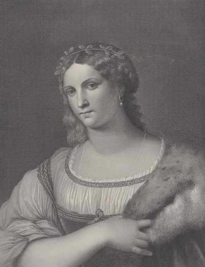 La Fornarina von Raphael Morghen