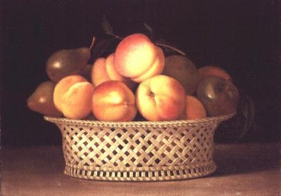 Schale mit Pfirsichen von Raphaelle Peale