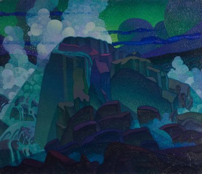 Felsen im Meer von Raymond Jonson