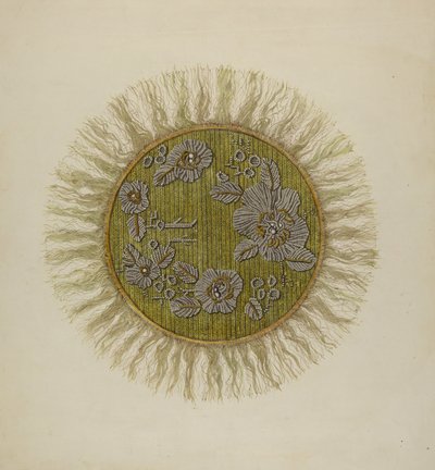 Perlenlampenmatte, 1940 von Raymond Manupelli