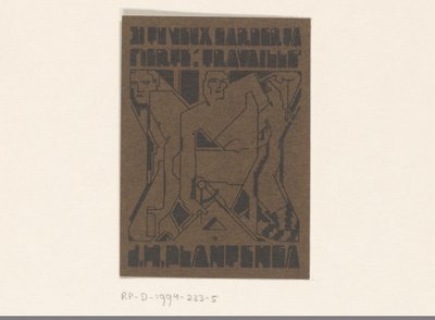 Ex Libris von J.H. Plantenga von Reijer Stolk