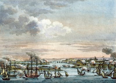 Die französische Flotte in Malta von Reiner Vinkeles