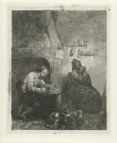 Waffenschmied bei der Arbeit von Reinier Craeyvanger