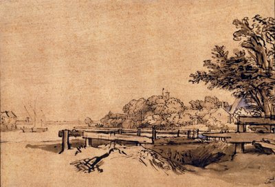 Der Steg von Rembrandt van Rijn