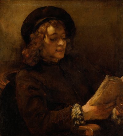 Titus liest von Rembrandt van Rijn