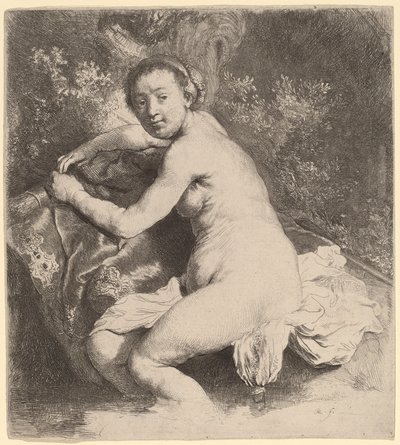 Diana beim Bad von Rembrandt van Rijn