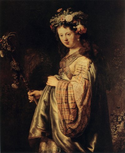 Flora, 1634 von Rembrandt van Rijn