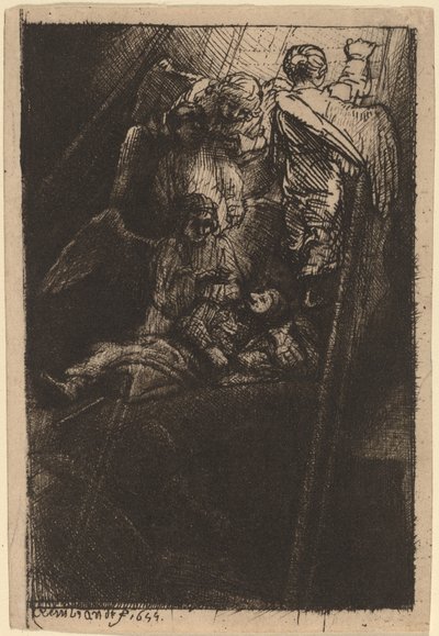 Jakobsleiter von Rembrandt van Rijn