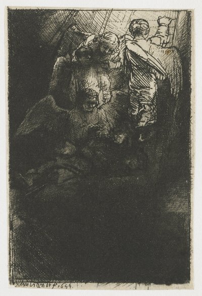 Jakobsleiter von Rembrandt van Rijn