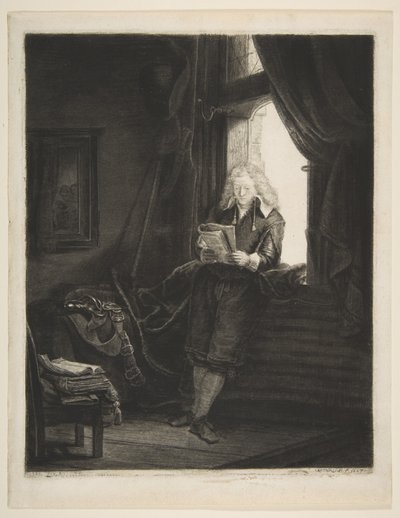Jan Six, 1647 von Rembrandt van Rijn