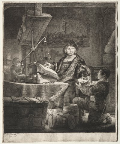 Jan Uytenbogaert von Rembrandt van Rijn