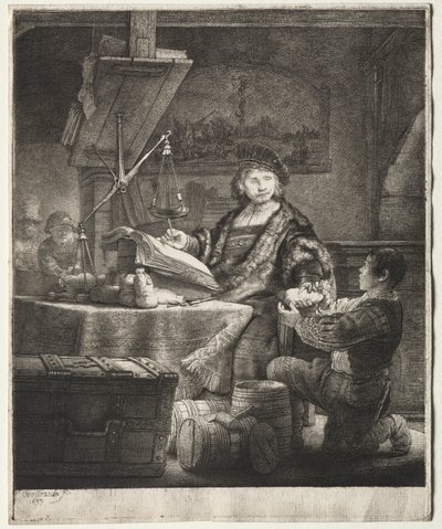 Jan Uytenbogaert von Rembrandt van Rijn