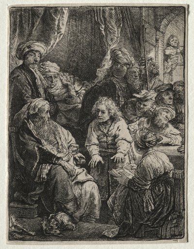 Joseph erzählt seine Träume von Rembrandt van Rijn