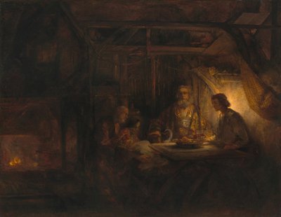 Philemon und Baucis von Rembrandt van Rijn