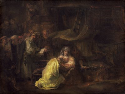 Die Beschneidung, 1661 von Rembrandt van Rijn