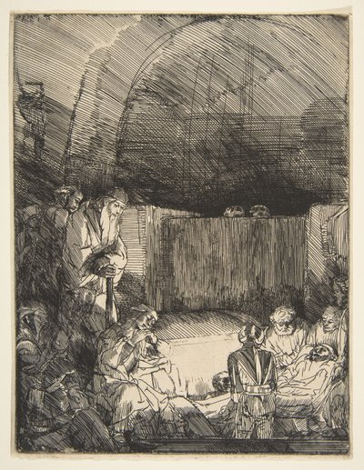 Die Grablegung, ca. 1654 von Rembrandt van Rijn