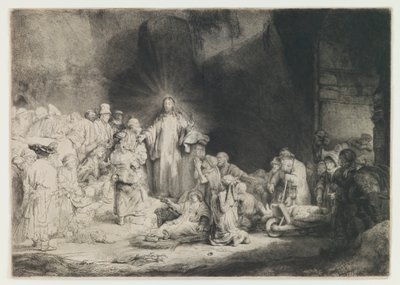 Der Hundertguldenblatt von Rembrandt van Rijn