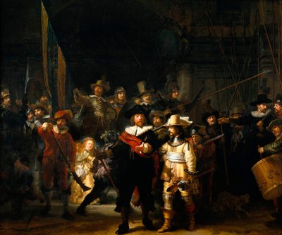 Die Nachtwache, 1642. von Rembrandt van Rijn