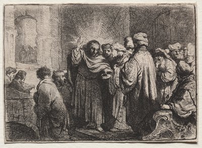Das Zinsgroschen von Rembrandt van Rijn