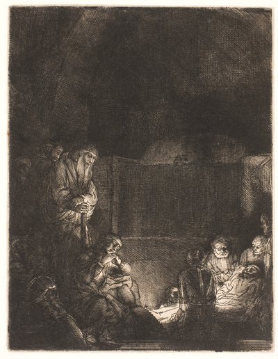 Die Grablegung von Rembrandt van Rijn