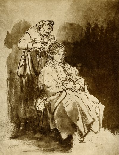 Die Toilette von Rembrandt van Rijn