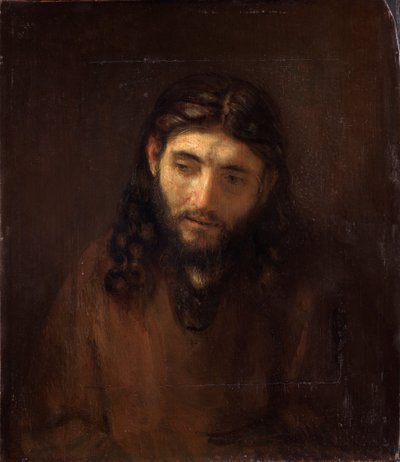 Kopf von Christus von Rembrandt van Rijn
